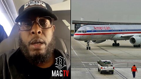 Talib Kweli Details His Issue On An American Airlines Flight In Austin! ✈️