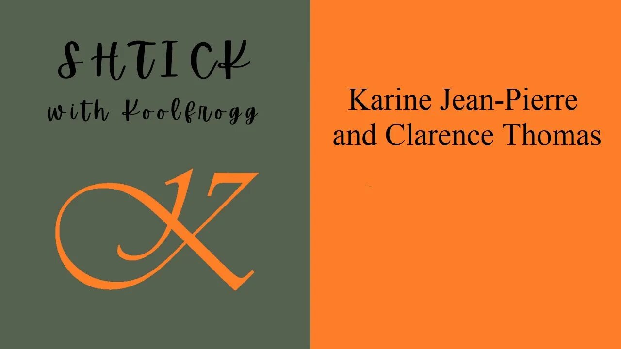 Karine Jean-Pierre and Clarence Thomas