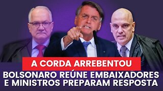 A CORDA ARREBENTOU? || Apertem os cintos! Bolsonaro x Fachin, Moraes e Barroso