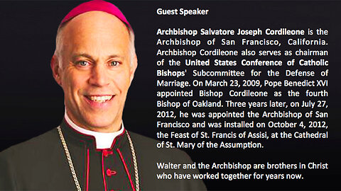 2023 MLK WebCast || Archbishop Cordileone !!