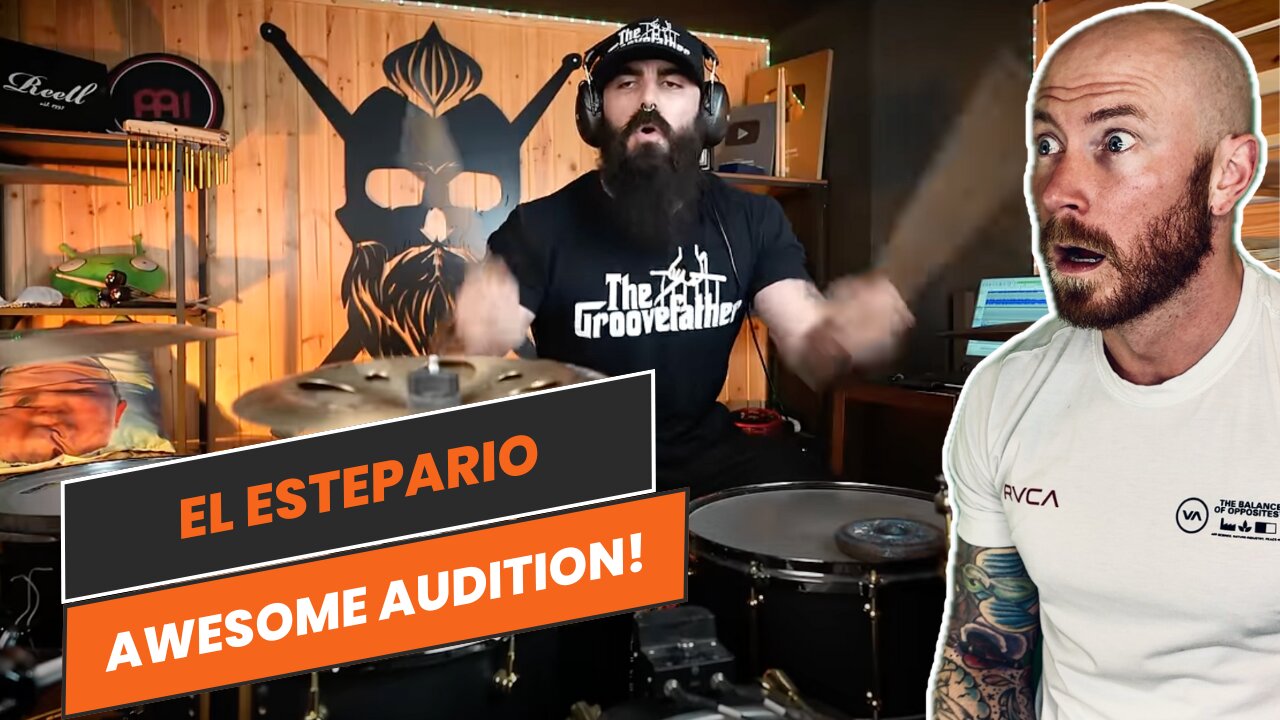 Drummer Reacts To - El Estepario Siberiano AUDITION FOR A NEW BAND - (FULL PERFORMANCE)