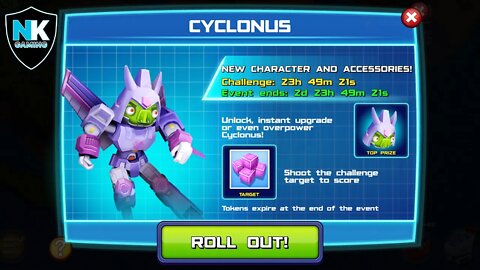 Angry Birds Transformers 2.0 - Cyclonus - Day 4