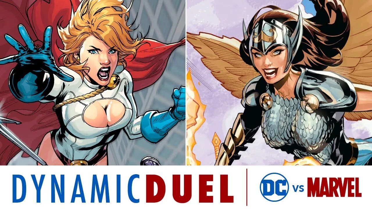 Power Girl vs Valkyrie