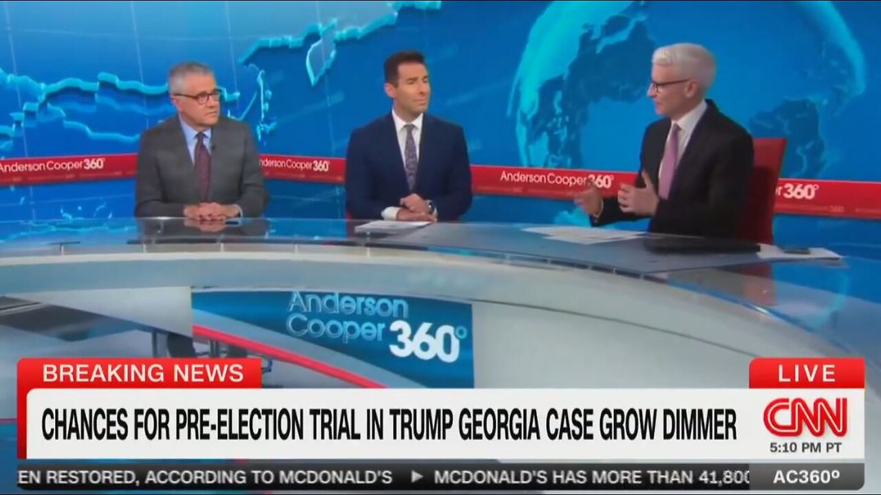 Even CNN (fake news) Toobin says Atlanta Fani case will NOT happen before Election