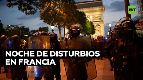 Más de 700 detenidos y 45 agentes heridos tras quinta noche de disturbios en Francia