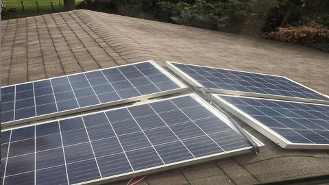 Quick Rundown Of my In home 400watt solar system setup ( easy to do )