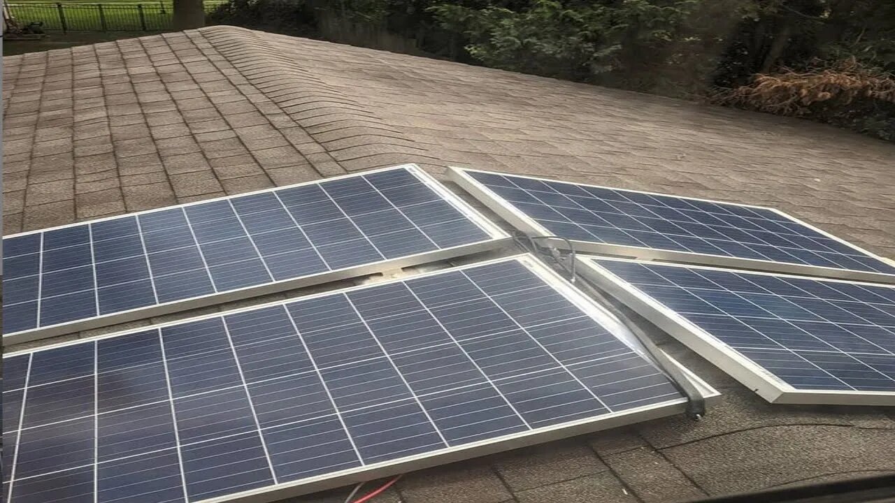 Quick Rundown Of my In home 400watt solar system setup ( easy to do )