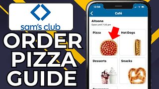 HOW TO ORDER PIZZA ON SAM'S CLUB