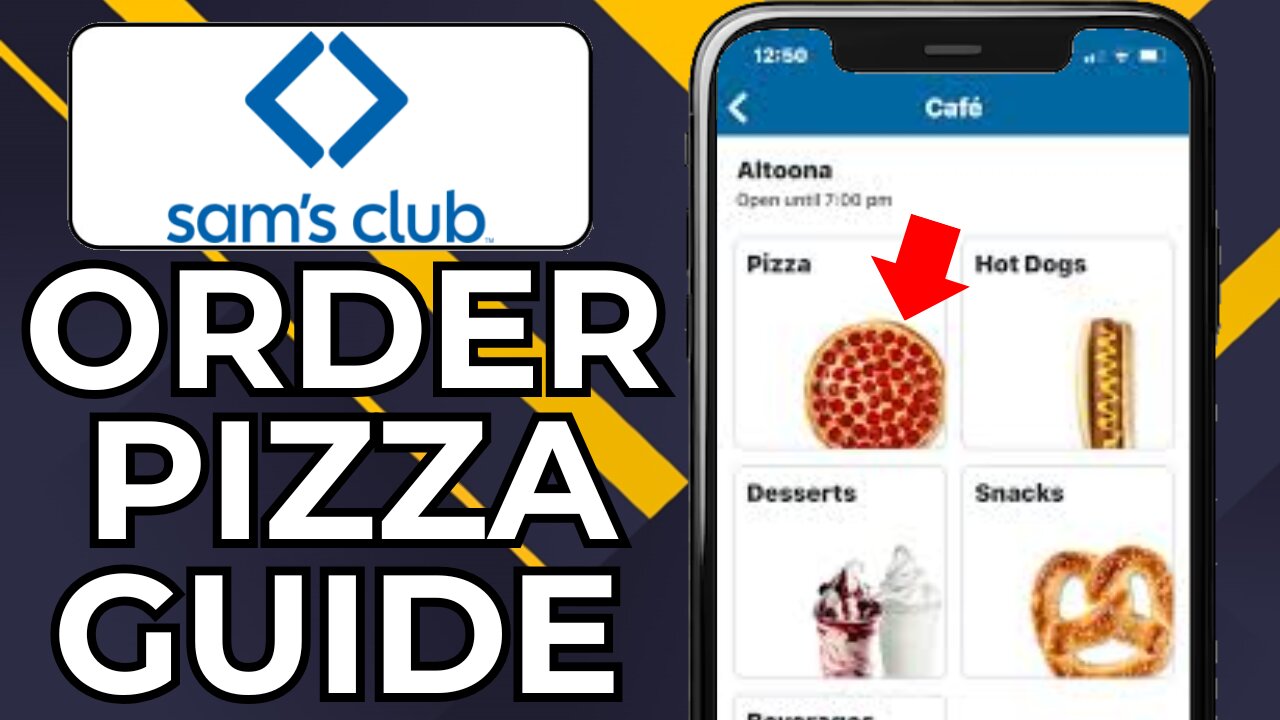 HOW TO ORDER PIZZA ON SAM'S CLUB