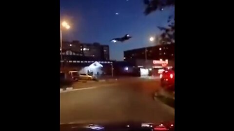 2022: Fighter jet crashing into a building in Russia