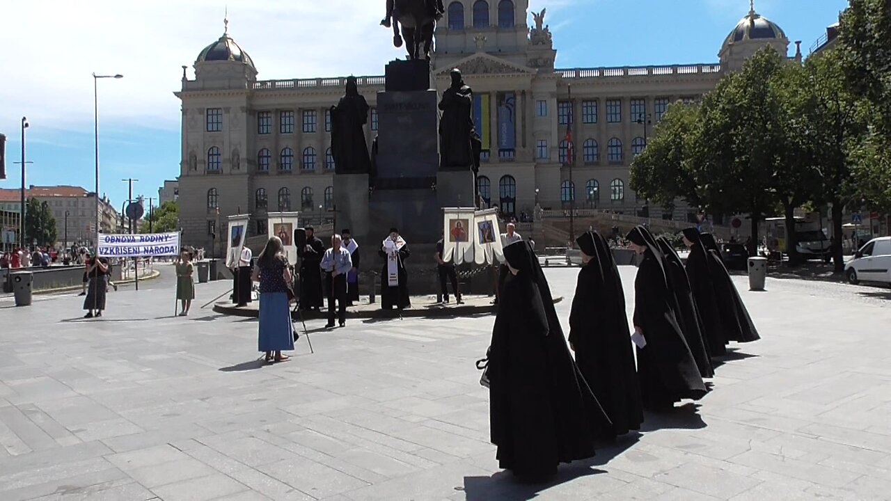 Manifestace za ochranu rodiny, Praha 6.7.2024