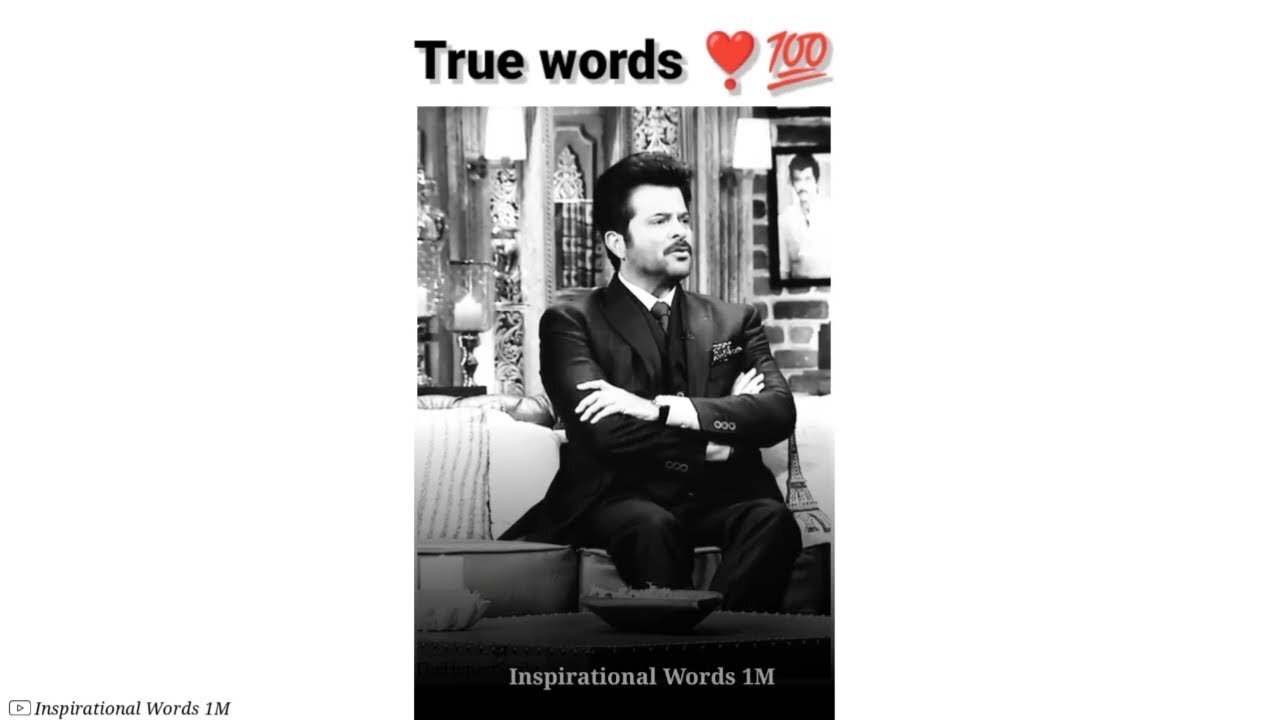 Celebrity True Words Completion ❤️💯| Anil Kapoor Motivation | Heart Touching Lines | Whatsapp Statu