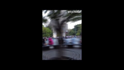 A walk around #NewYorkCity #NYC #WashingtonSquarePark #Timelapse #WashingtonSquareArch