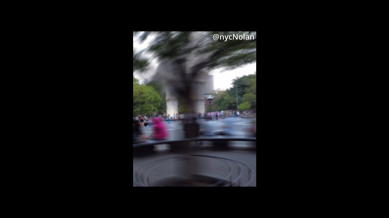 A walk around #NewYorkCity #NYC #WashingtonSquarePark #Timelapse #WashingtonSquareArch