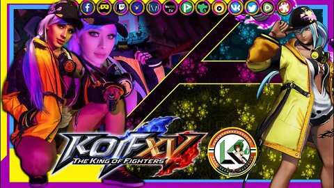 JOGANDO KOF 15 ONLINE #ISLA @SNK OFFICIAL #live 345