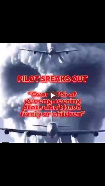 Robert F. Kennedy Jr. Responed to this video by saying “we will stop the crime” of “chemtrails.”...