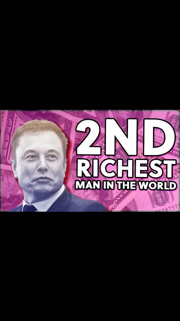 #shorts ELON MUSK SECOND RICHEST MAN IN THE WORLD! - Passes Bill Gates - Coming for Bezos crown 👑