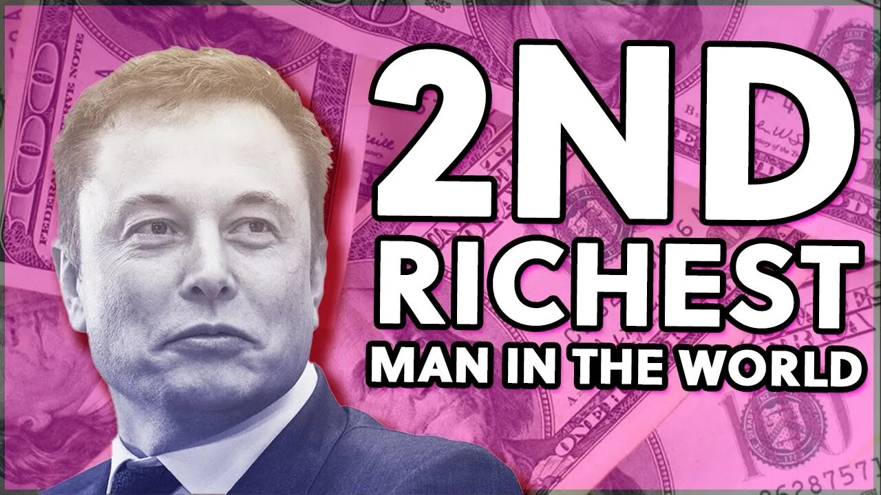 #shorts ELON MUSK SECOND RICHEST MAN IN THE WORLD! - Passes Bill Gates - Coming for Bezos crown 👑