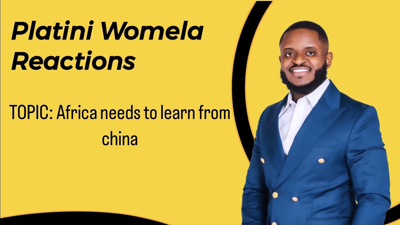 Africa needs to learn from china