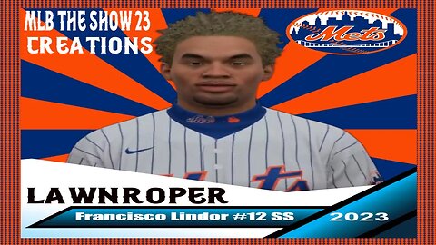 MLB The Show 23 Francisco Lindor Creation