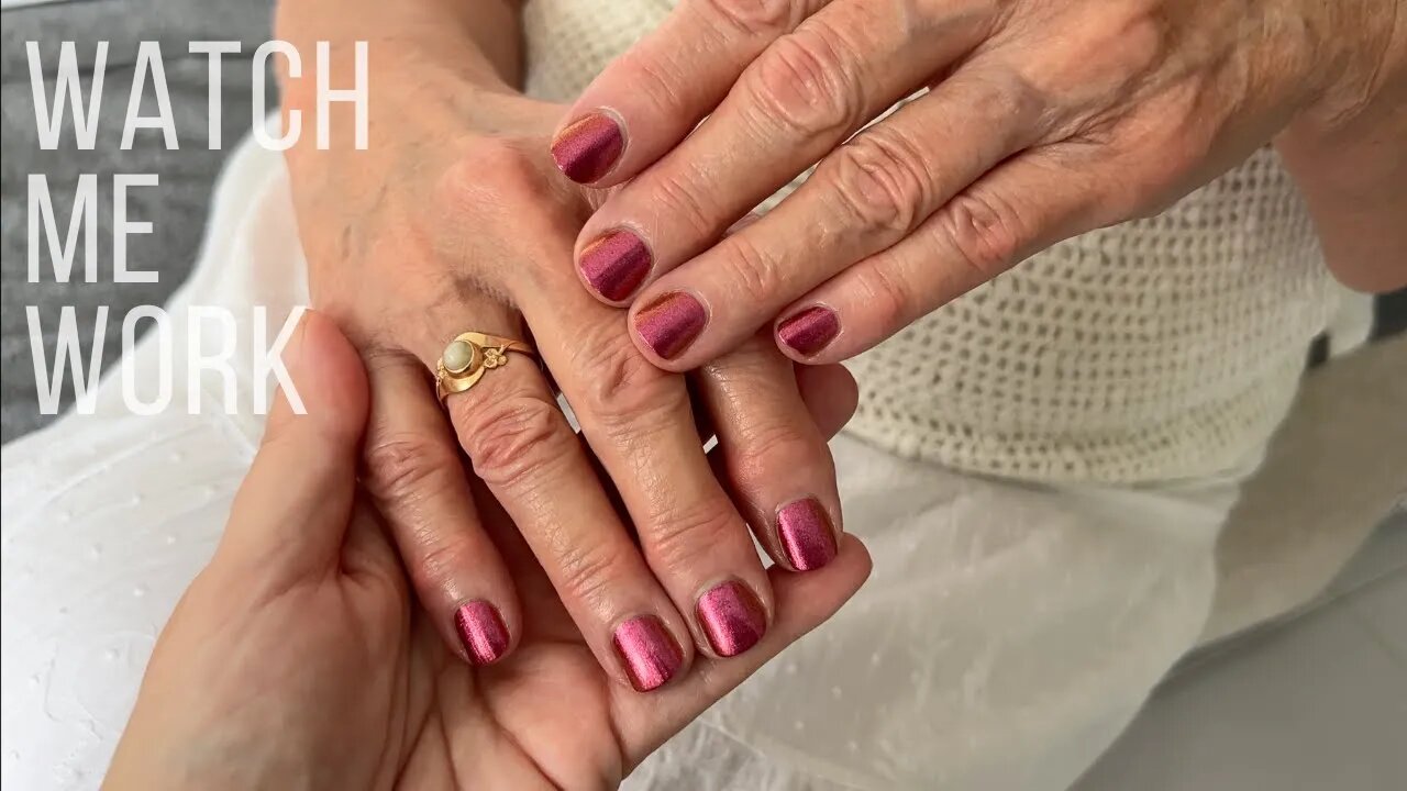 Pro nail technician explains a manicure with Dazzle Dry feat. "Hey Sexy"