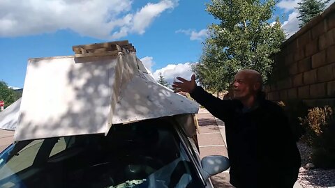 The Most Bizarre Handmade RV Car I ever saw- Woodland Park, Colorado Wal-Mart