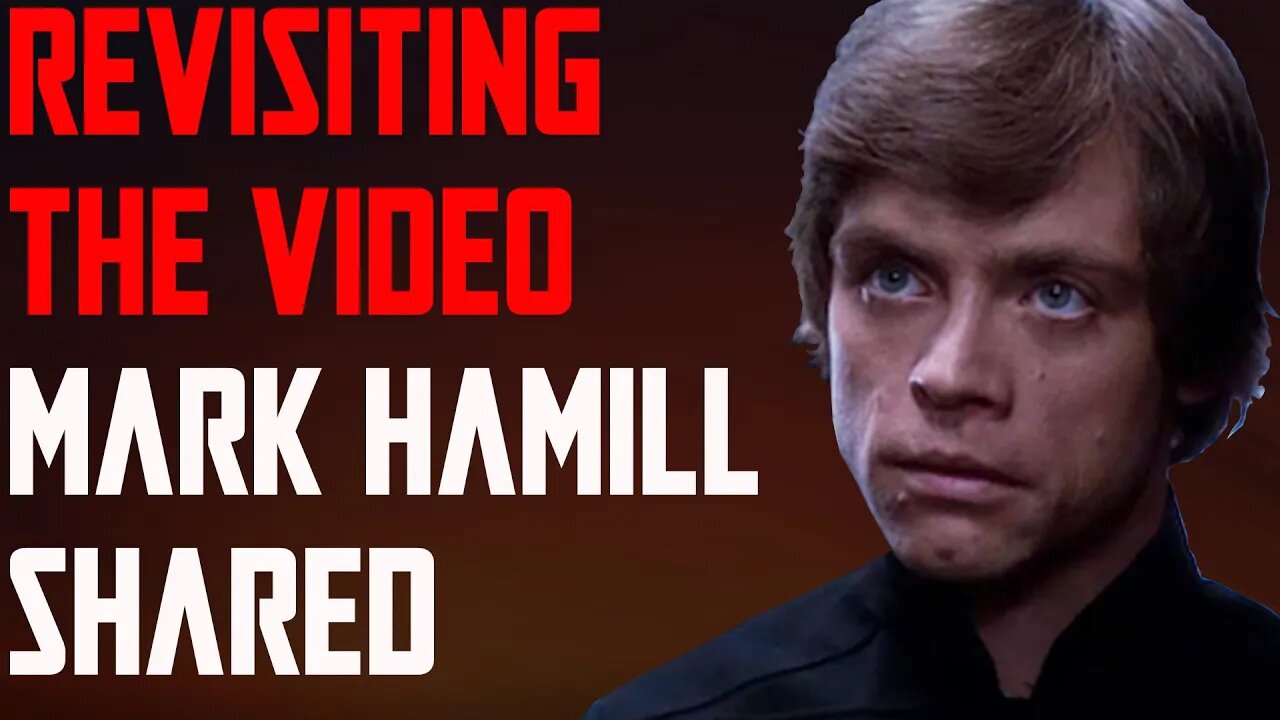 REVISITING THE ULTIMATE LUKE SKYWALKER MESSAGE TO DISNEY THAT MARK HAMILL SHARED!