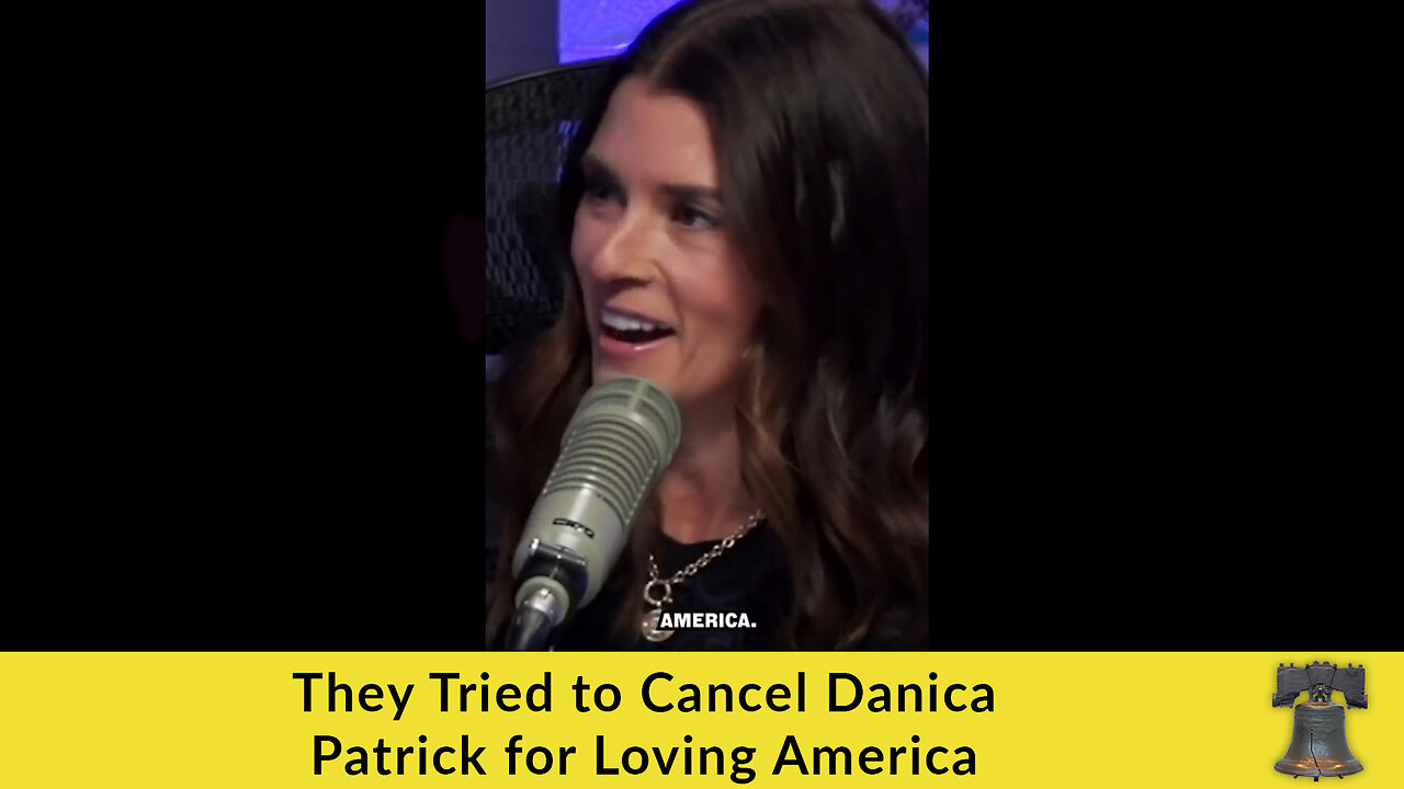 They Tried to Cancel Danica Patrick for Loving America