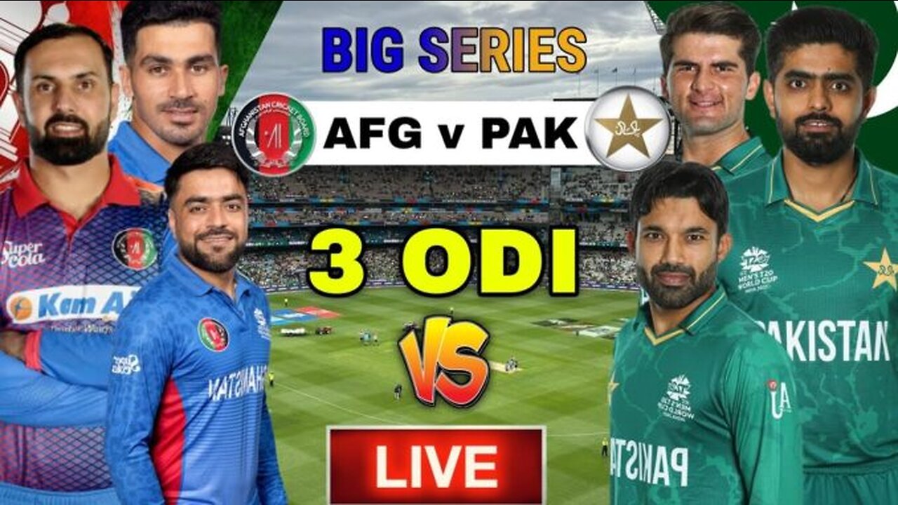 Pak vs afghanistan 1st odi 2023 highlights