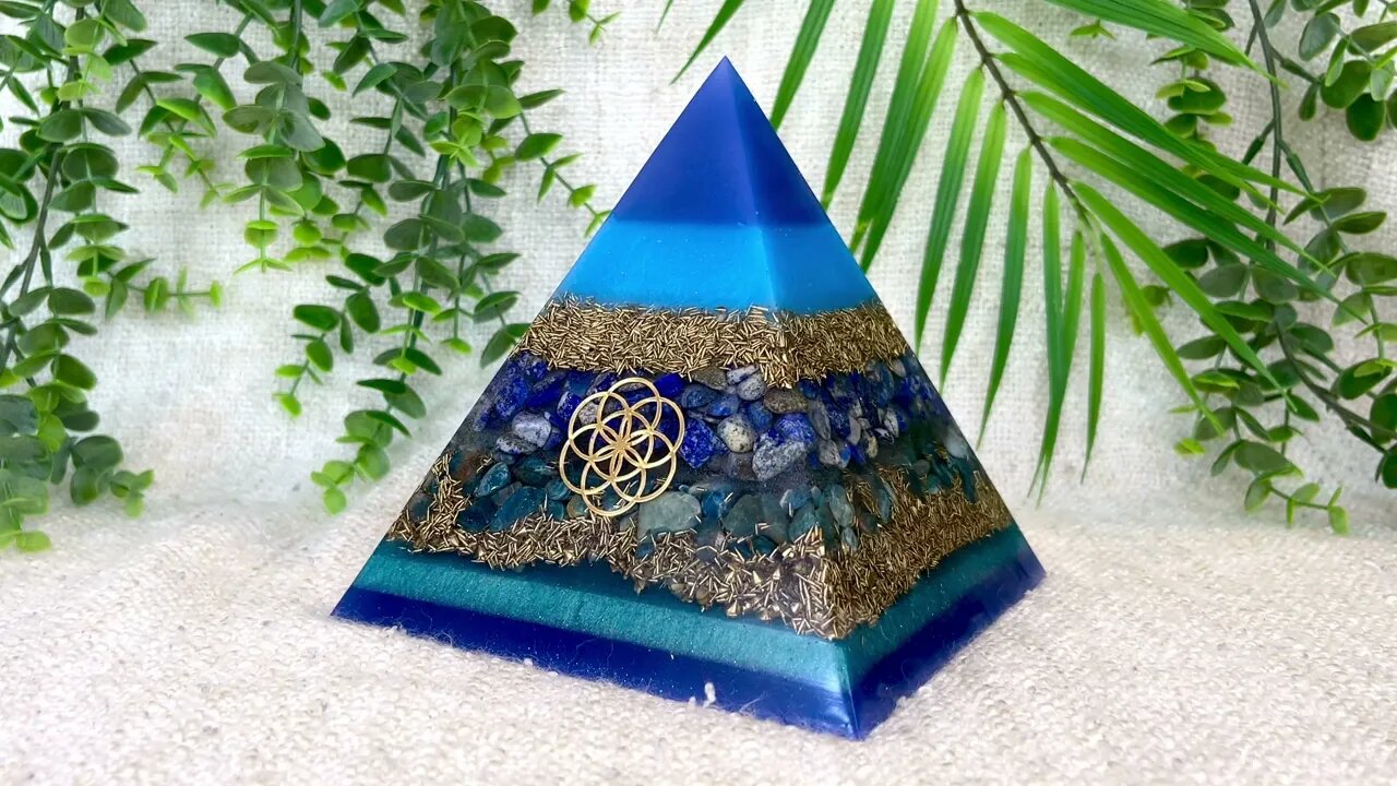 Ascension Orgonites Pyramid - SEAN