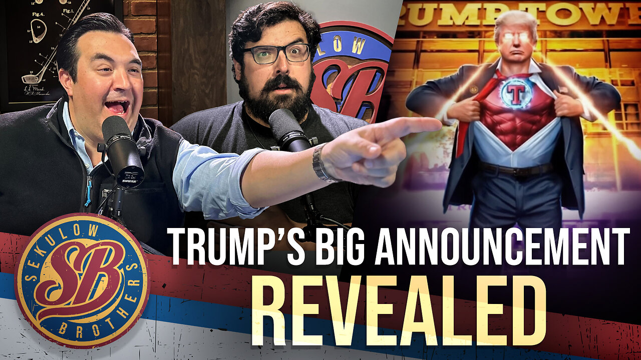 TRUMP’S BIG ANNOUNCEMENT REVEALED