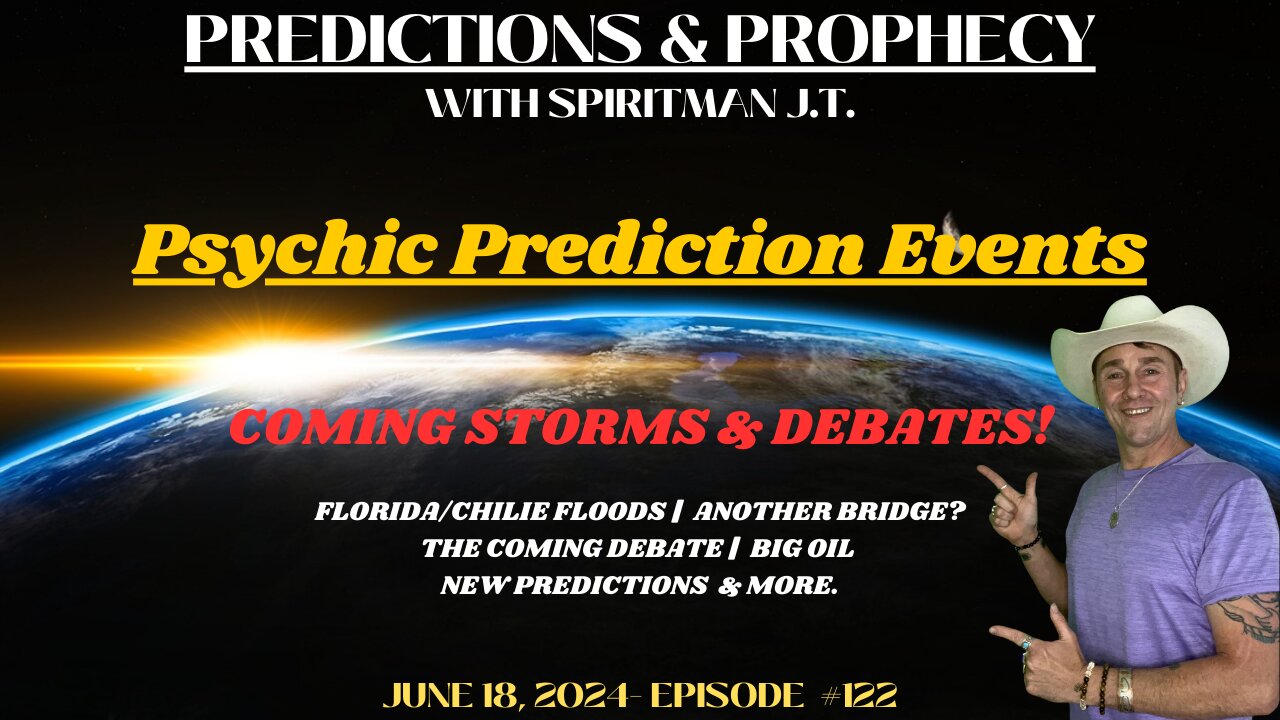 PSYCHIC Predictions Events ⚠️ Coming Storms & Debates (Psychic Predictions)