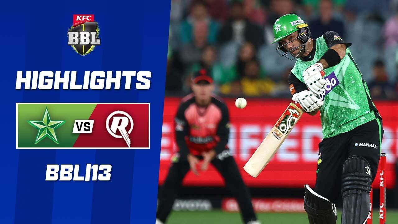 Melbourne Stars v Melbourne Renegades | BBL|13