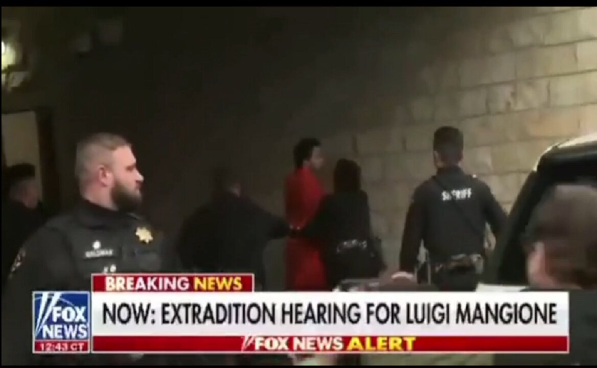 Luigi Mangione Loses It As He Arrives To Court