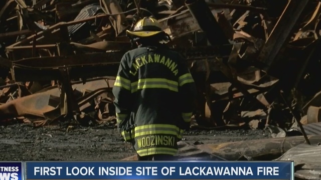 First look inside Bethlehem Steel after fire