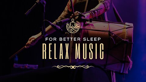 Relaxing Sleep Music • Deep Sleeping Music, Relaxing Music, Stress Relief, Meditation Drum Music