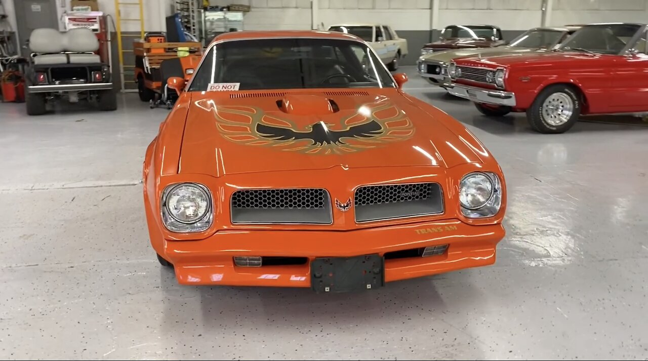 1976 Pontiac Trans Am 455 - Carousel Red - Rare Find