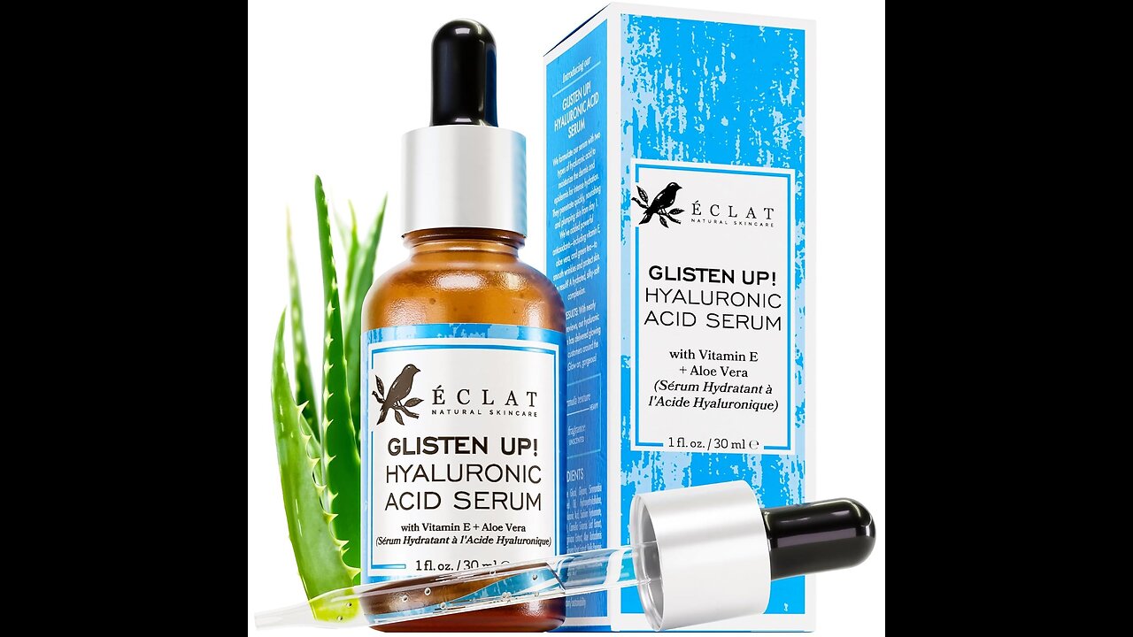 Hyaluronic Acid Face Serum - 2.5% Pure Hyaluronic Serum