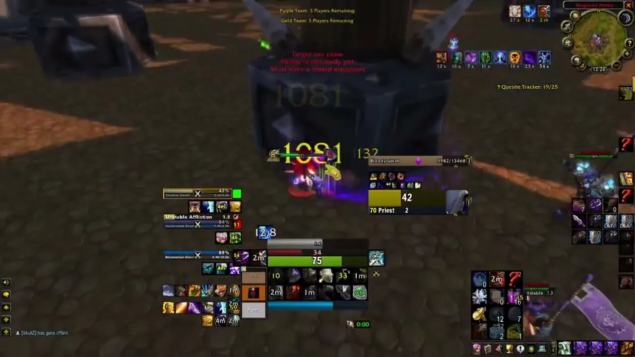 lock had some trouble casting here