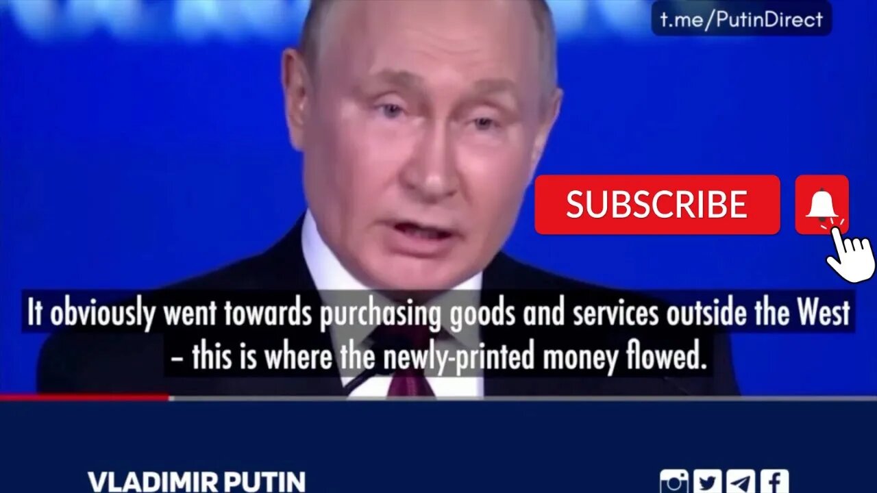 Putin Explains Origins Of Global Inflation!