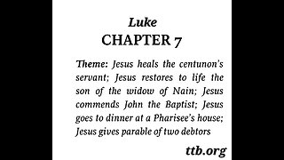 Luke Chapter 7 (Bible Study)