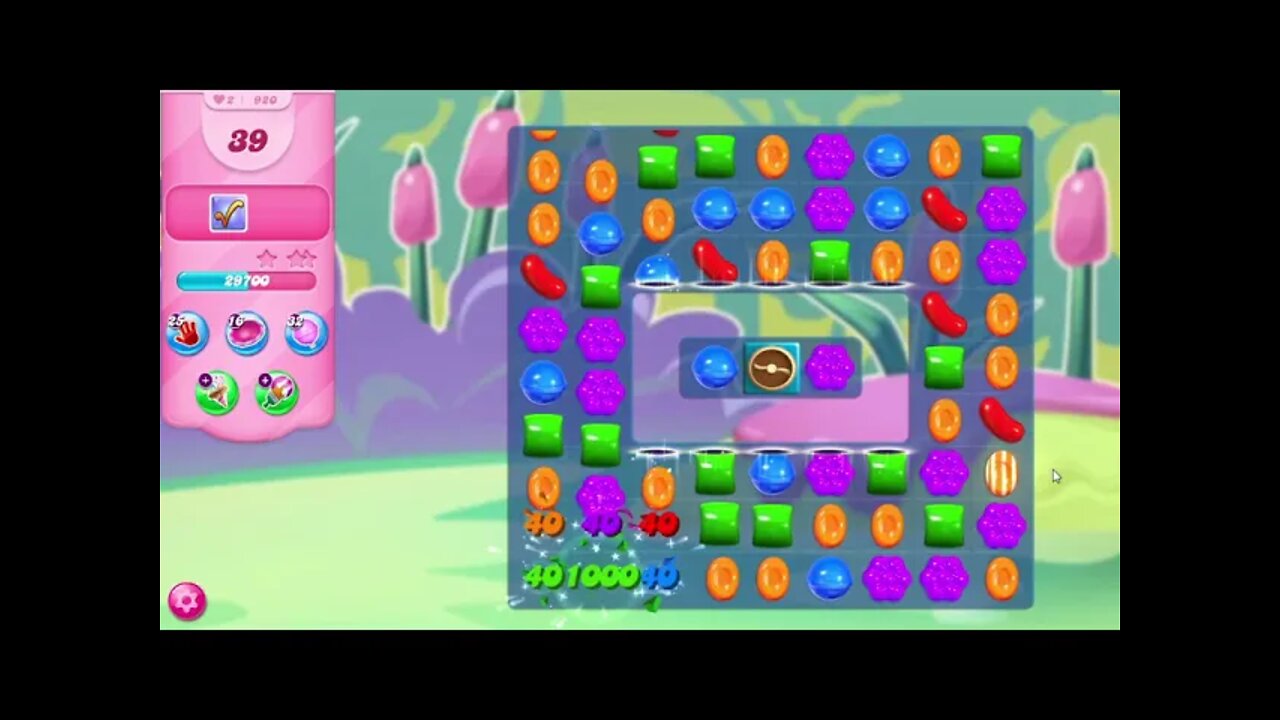 Candy Crush Saga Level 920