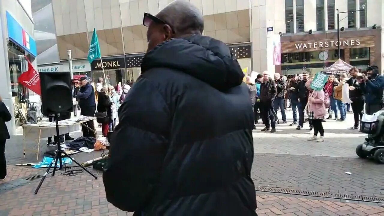 Stuart Richardson - Cost of Living Protest