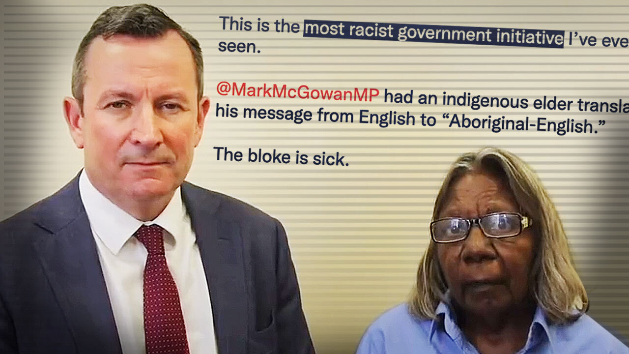 WA Premier deploys indigenous aide to translate English into English