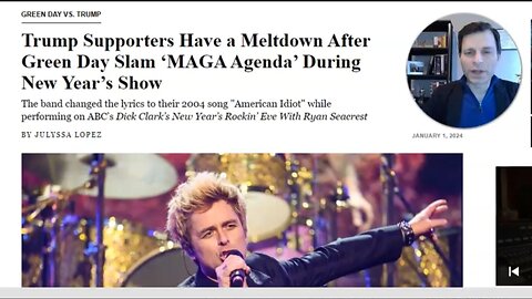 Green Day’s “American Idiot” Faux Rebellion On New Year's Eve