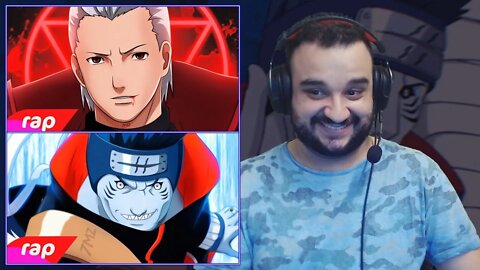 (DOUBLE REACT) RAP DO HIDAN - VAI COMEÇAR O RITUAL / RAP DO KISAME UMA BIJUU SEM CAUDA - @7 Minutoz