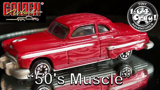 “50's Muscle” in Red Flames- Model by Golden Wheel