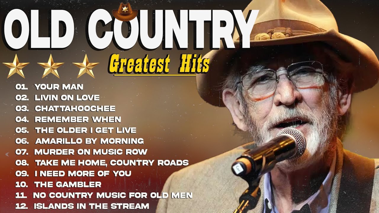 Best Old Country of Don Williams,Alan Jackson,Kenny Rogers