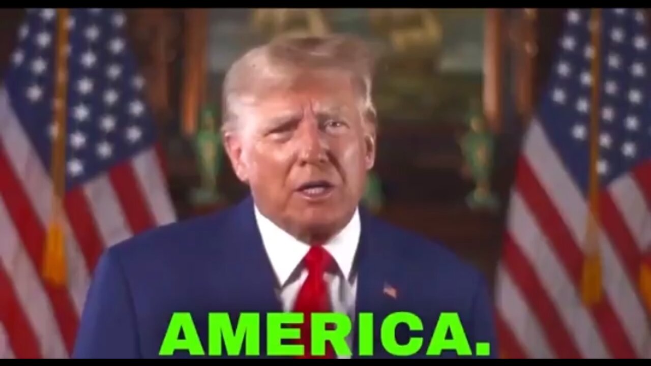 Trump historic address to the nation 9th Nov '24 - revolutionary speech to take down the Deep State