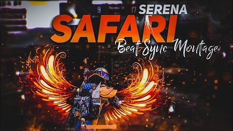 PUBG MOBILE MONTAGE || SILENT FRANKY || SERENA SAFARI beat sync